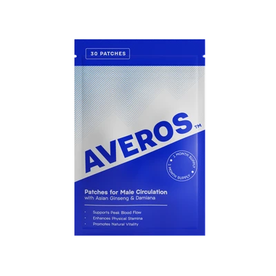 Une boîte Averos Patches